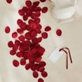 thumbnail image 2 of LQQBOX 300 Pcs Rose Petals, Silk Flower Petals for Wedding/Aisle/Flower Girl Baskets/Table Centerpiece Decor, Red, 2 of 7