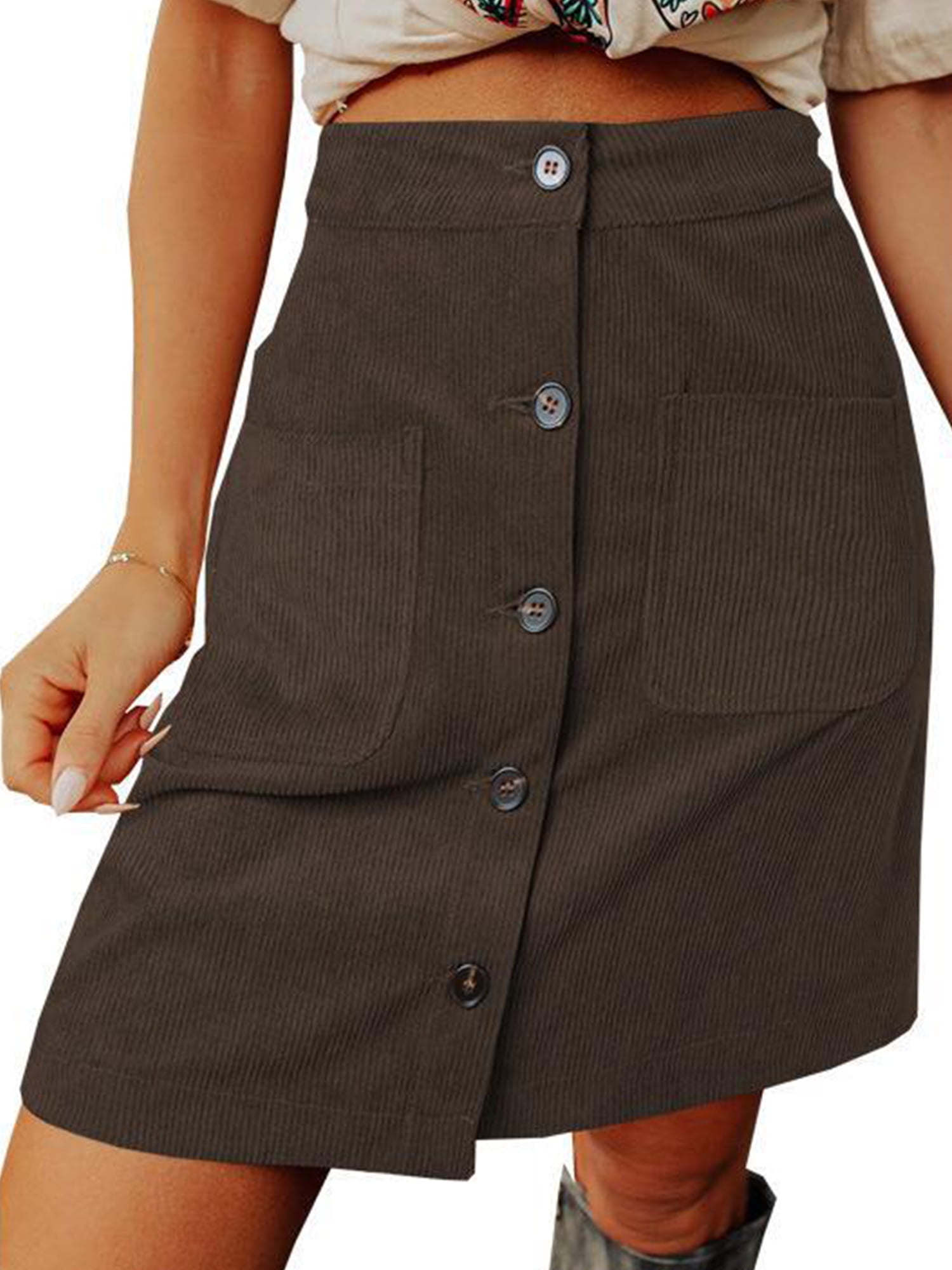 Ladies 2025 needlecord skirts