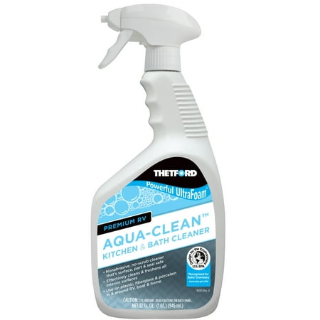 Premium RV Aqua-Clean Kitchen and Bath Cleaner - UltraFoam - 32 oz - Thetford