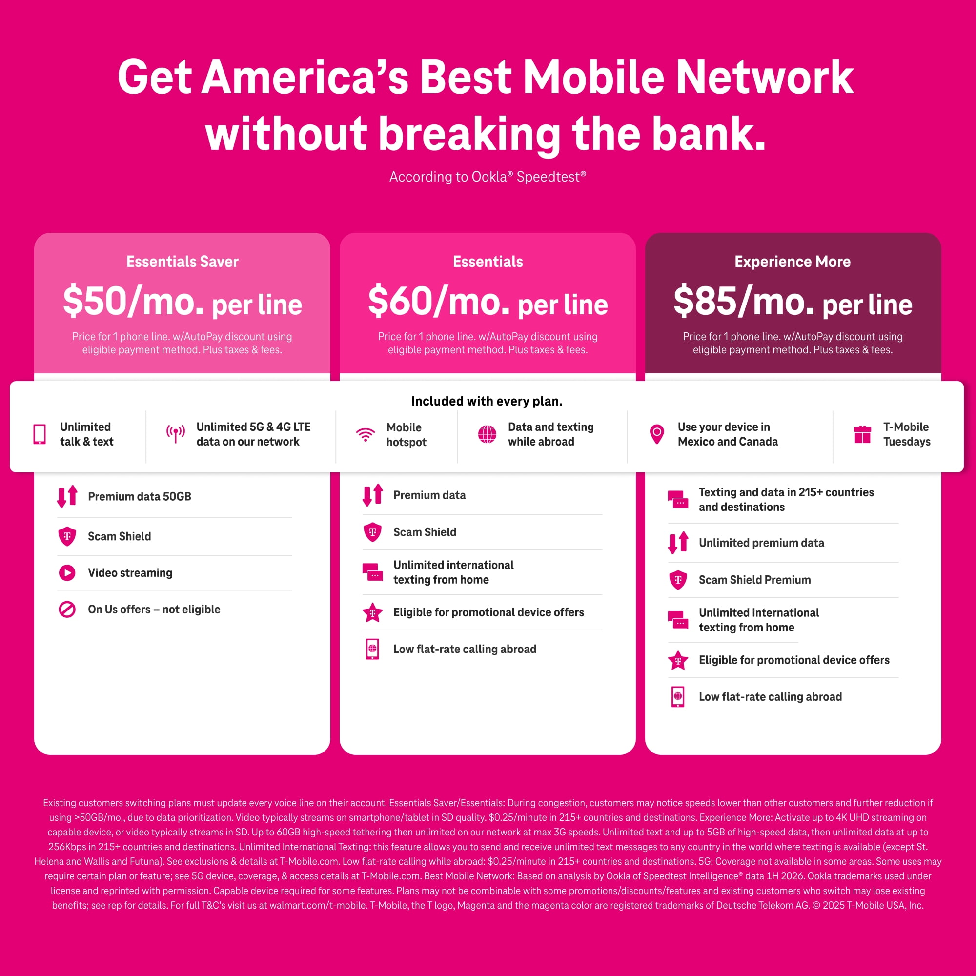 T-Mobile Postpaid Moto G 2026 128GB Pantone Slipstream