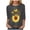 01-Grey, variant on vigerkar Womens Tops 3/4 Sleeve Oversized Graphic Tees Vintage Round Neck Summer Shirts Casual Loose Blouse (Black, S)
