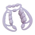 thumbnail image 3 of Vsenkes Muscle Relax Roller 24 Wheels Sturdy for Bodybuilding Equipment Exercise Arm violet, 3 of 9