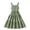 Green, variant on akafmk Teen Girls Cute Dresses Round Neck Button Down Flowy Tiesred Midi Sundress 7-15 Years