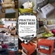 thumbnail image 3 of Taburete plegable Storage Ottoman LINMAGCO con bolsillo lateral, 3 of 7