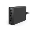 thumbnail image 2 of AC Charger, 6-Port Multi USB Charger, 50W Power Adapter Compatible with iPhone 13/12/Pro/Max/Galaxy S20 /Note/Macbook Air for Travel/Office, 2 of 5