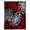 Red, variant on Red White Waterproof Fabric Shower Curtain,Abstract Black Chrysanthemum Flower Floral Waterproof Fabric Shower Curtain for Bathroom Curtains Bathtubs Shower Curtains with 12 Hooks Extra Long 72x96