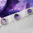 thumbnail image 4 of Erosebridal Western Dragon Kids Black Out Curtains, Purple Galaxy Cloud Curtains Pack of 2 (42x63 Each), 4 of 6
