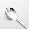 thumbnail image 4 of 2 pcs Gold Salad Spoon Fork Stainless Steel Cutlery Set Serving Tableware Kitchen Accessories Western, 4 of 5