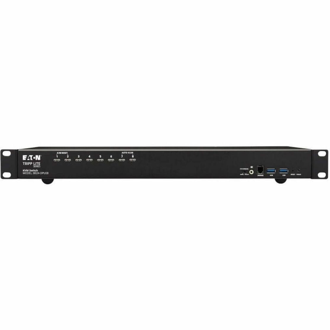 Tripp Lite DisplayPort / USB KVM Switch 8-Port Audio/Video B024DPU08