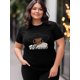 thumbnail image 4 of Camiseta de mujer, camisetas de manga corta, camisetas casuales, camisetas de mujer con aretes grandes y cuello redondo para mujer, 4 of 8