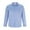 Mens Shirts Light Blue, variant on Dress Shirts for Men with Pocket Fleece Lined Long Sleeve Tshirts Shirt Button-Down Collar Business Casual Stripe Printed Thermal Office Work Tops