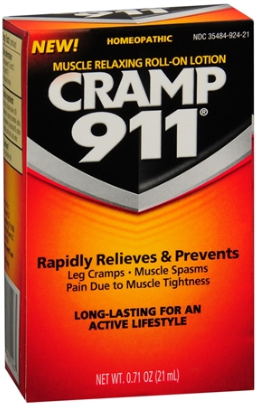 Cramp 911 Muscle Relaxing RollOn Lotion 21 mL (Pack of 2)