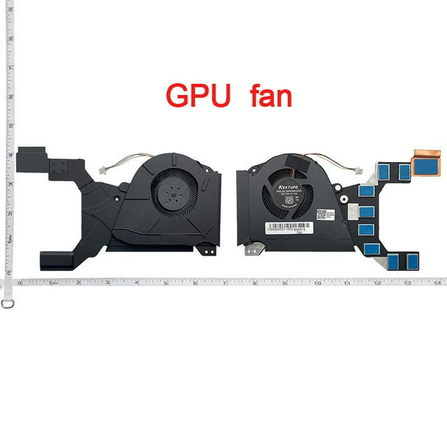 NEW Laptop Cooling Fan for ASUS ROG Zephyrus GX501 GX501V GX501VI GX501VSK GX501GI Notebook PC VGA Cooler Radiator CPU GPU 12V GPU