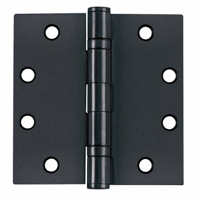Tell Manufacturing HG100330 Door Hinge, Matte Black