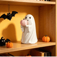 thumbnail image 7 of Halloween Ghost Resin Ornament, Cute Scary Halloween Decoration, Indoor Outdoor Halloween Decor, Perfect for Halloween Party Home Yard Multicolor B, 7 of 7