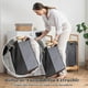thumbnail image 3 of Cesto Ropa Sucia 56L, Cestos para la Ropa Sucia, 2 Bolsas de Lavandería de Tela Oxford Extraíbles, Ventilación y Transpirabilidad, Cesto de Ropa Sucia para Baño, Lavadero, Sala, Dormitorio, 3 of 6