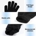 thumbnail image 5 of Cooraby 3 Pairs Kid's Winter Gloves Thick Warm Knitted Gloves Children Cold Weather Gloves, 5 of 7