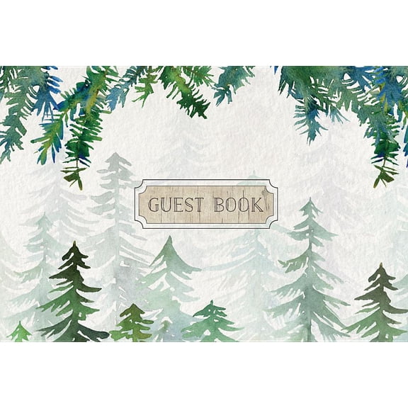 Guest Book Cabin Edition (Hardcover)