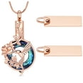 thumbnail image 3 of Hummingbird Urn Necklace for Ashes Keepsake Pendant for Women Men Cremation Ashes Jewelry for Loved One, 3 of 7