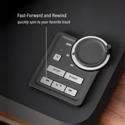 Crosley C300 Fully Automatic Turntable, 2-Speed Bluetooth Vinyl Record Player, Audio-Technica