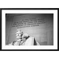 thumbnail image 2 of Art.com Abraham Lincoln Memorial b/w Photo, Black Frame Wall Art, 29" x 21", 2 of 5
