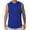 Blue, variant on IYTR Sleeveless Shirts for Men Summer Fashion Mens T Shirts Sleeveless T Shirts Leisure Loose Drawstring Hooded Sports Solid Color Classic Tshirt Blouses(Blue,M)