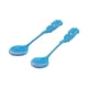 thumbnail image 4 of Paquete de 2 Cucharas de café Sunnimix acero inoxidable Mango largo azul, 4 of 8