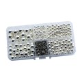 thumbnail image 1 of 600 piezas de cuentas sueltas para manualidades, brillantes, decorativas, redondas, versátiles y hechas a mano. Plata, 1 of 9