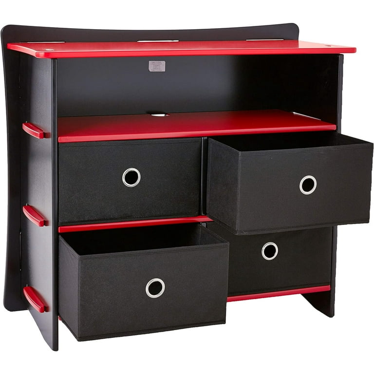 Red kids best sale dresser