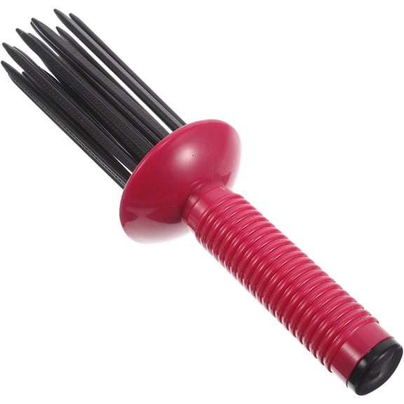 RENACLIPY Multi-Color Curling Brush with Anti- Handle, Perfect for Curly Hair Styling, Volumizing and Hair Care