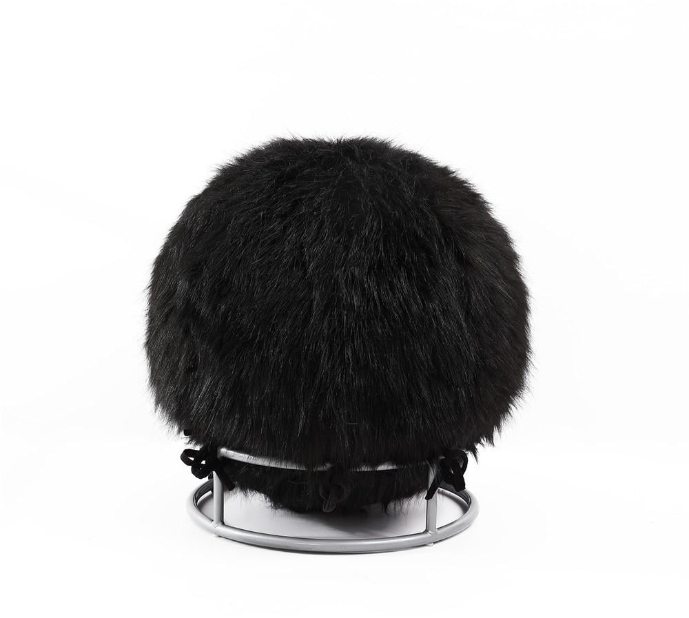 fuzzy ball chair