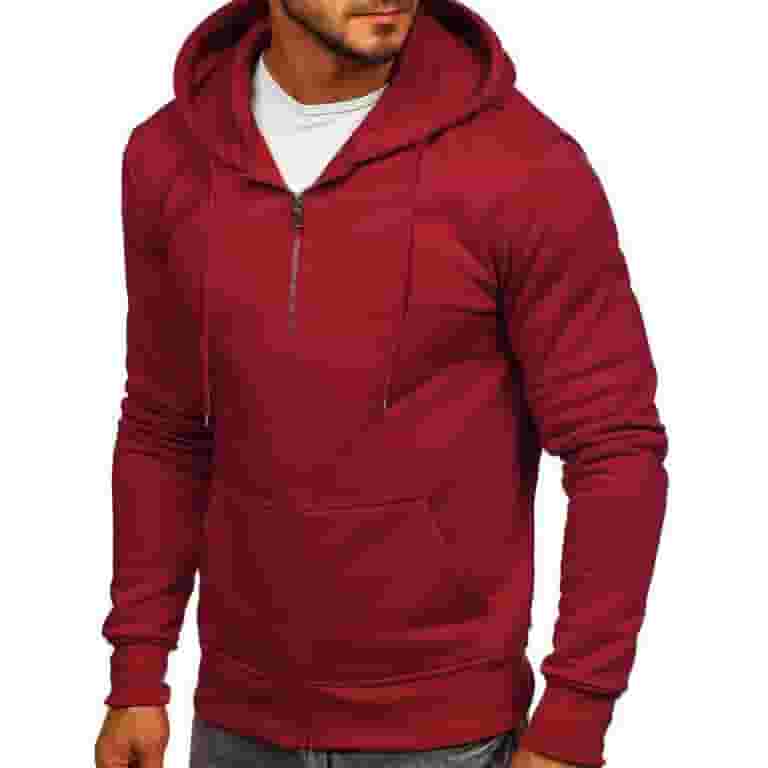 Casual Street Fruit Print Pocket Zipper Hooded Tops Casual Street Fruit Print Pocket Zipper Hooded Tops