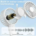 thumbnail image 6 of Mini Hand-Held Fan Portable Folding Desk Fan Cooler Cooling Usb Rechargeable Fan, 6 of 6