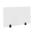 thumbnail image 3 of Miumaeov 2Pcs Office Dividers Dual Frosted Plexiglass Clamp On Desk Privacy Panels Acrylic Cubicle Style, 3 of 20