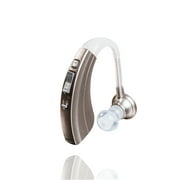 Britzgo BHA-220 Digital Personal Hearing Sound Amplifier, Classic Silver