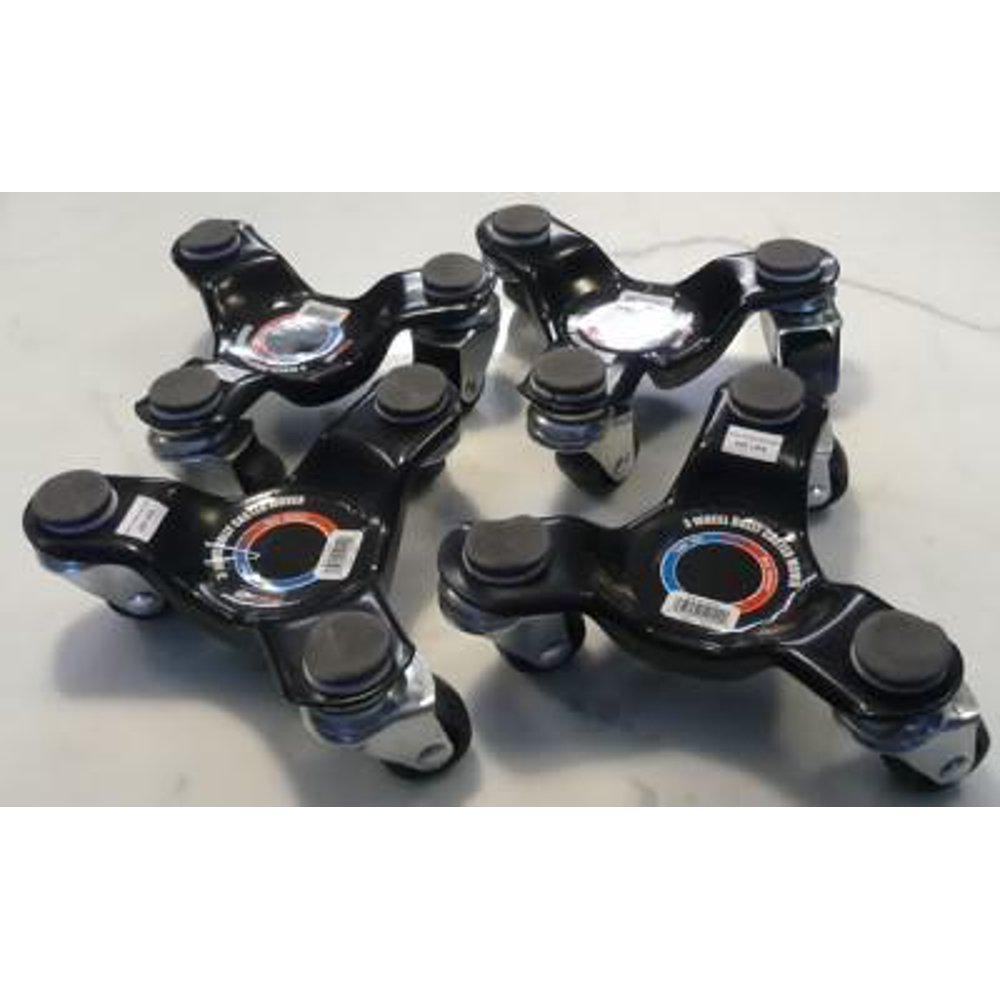 4 Piece Mini House Caster Moving Dollies Leg Furniture