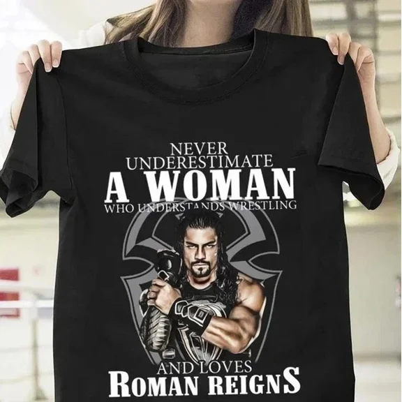 WWE 2025 Roman Reigns Reprint T-Shirt S-4XL