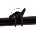 thumbnail image 3 of Sywqhk 10 Uds. Anzuelo de pesca para señuelos de caña de pescar soportes de seguridad (negro) Sywqhk Alta Calidad, 3 of 7