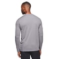 thumbnail image 3 of RBX Active Men's Long Sleeve Textured Crewneck Quick Dry Performance Top, 3 of 4