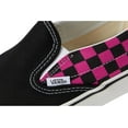 thumbnail image 7 of VANS U CLASSIC SLIP-ON UNISEX SNEAKERS - PINK - Pop Check Raspberry Rose / Men 6 / Women 7.5 / Medium, 7 of 7