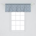 thumbnail image 2 of Ambesonne Ethnic Window Valance, Portuguese Floral Retro, 54" X 18", Multicolor, 2 of 3