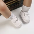 thumbnail image 3 of Baby Boys Sneaker Shoes Infant First Walker Soft Sole Anti-slip PU Leather Toddler Newborn Prewalker Baby Cribster Shoes 0-18M, 3 of 7