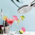 thumbnail image 3 of Stainless Steel Fish Shaped Citrus Juicer Manual Press, Portable Lemon Wedge Squeezer Kitchen Tool, 3 of 5