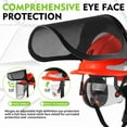 thumbnail image 3 of Casco GREEN DEVIL para motosierra con protector facial 4 en 1 y orejeras, 3 of 6