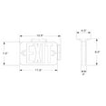 thumbnail image 2 of Progress Lighting PETPE-UG-30 Exit Signs Universal Green Led Exit Sign - White, 2 of 3