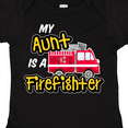 thumbnail image 4 of Inktastic My Aunt is a Firefighter with Fire Truck Boys or Girls Baby Bodysuit, 4 of 5