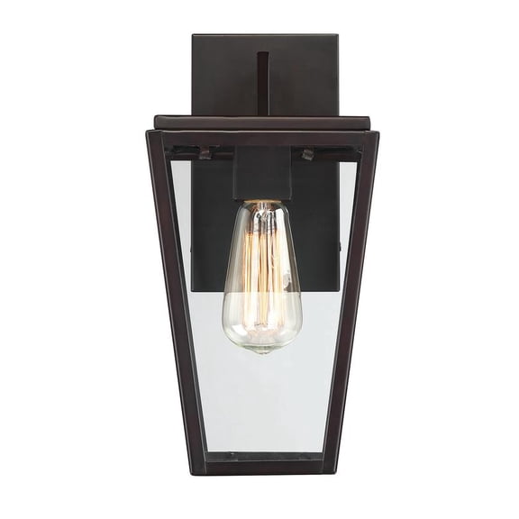 Savoy House - One Light Wall Mount - 1 Light Outdoor Wall Lantern-Modern Style