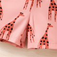 thumbnail image 4 of Gibobby pantalones siameses color liso Mono con patrón de para niñas, peleles de pierna ancha para adolescentes, pantalones cortos informales de verano para niños(Rosa， 2-3 Años), 4 of 5