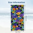 thumbnail image 3 of , Tropical Floral Printed Pool Towel Oversized Travel Must Have for The Swimming, , Camping, Summer Es, 3 of 8