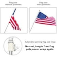 thumbnail image 2 of IFANLANDOR 1Pcs Flag Pole Kit Stainless Steel Windproof Flagpole Rings for Outdoor Use, 2 of 7